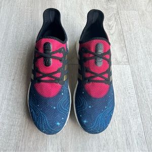 Adidas Speedfactory AM4 AM4CM Captain Marvel, Mens Size 12, Red/Black/White/Met